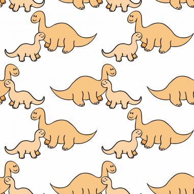 komik dino seamless modeli