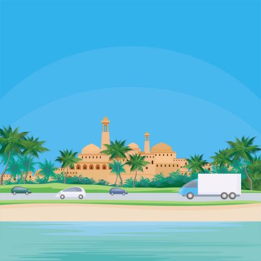 Orta Doğu sahil kasabası