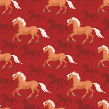 atları seamless modeli