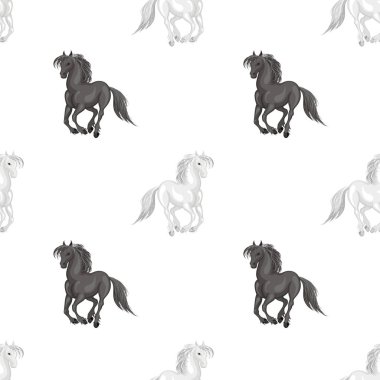 atları seamless modeli