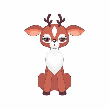 Sevimli küçük geyik