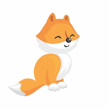 sevimli küçük tilki