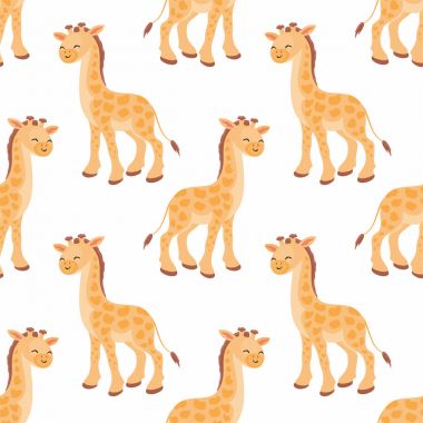  zürafa seamless modeli