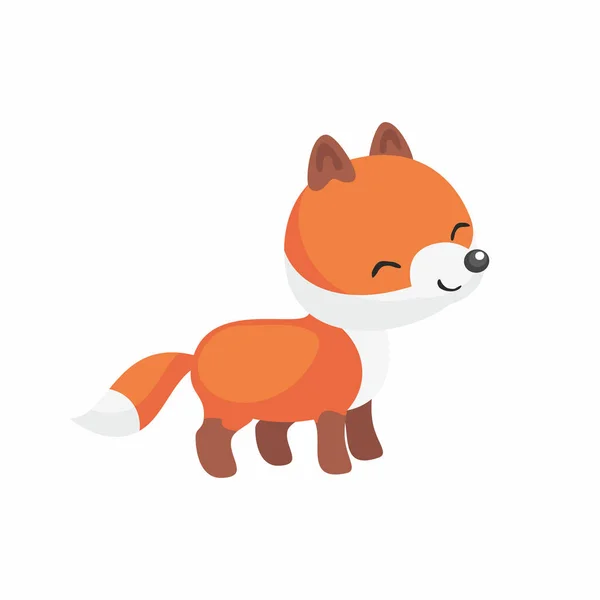 Όμορφη κόκκινη αλεπού — Διανυσματικό Αρχείο