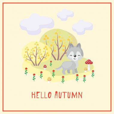 Kurt ve sonbaharda ağaçlar