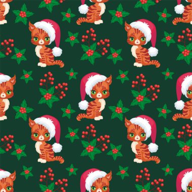 Kırmızı Maine coon desen