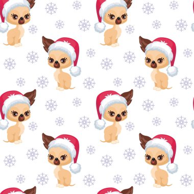 Chihuahua köpek desen