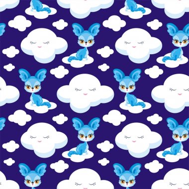  şirin sihirli hayvan desen