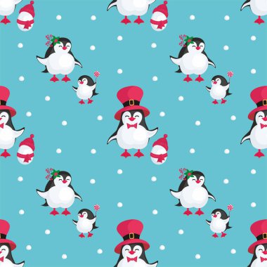 Komik penguen arka plan