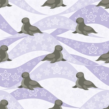 Dikişsiz desen mühür