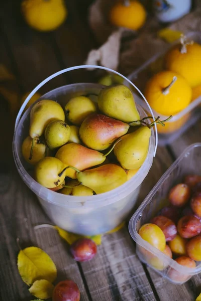 Sonbahar meyve arka plan. Sonbahar Şükran mevsimlik meyve. NAT