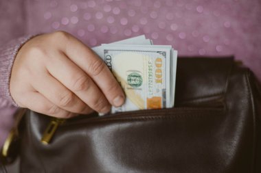 Amerikan Doları Not elinde banka