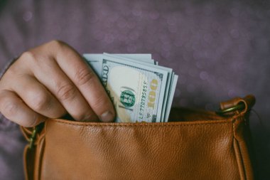 Amerikan Doları Not elinde banka