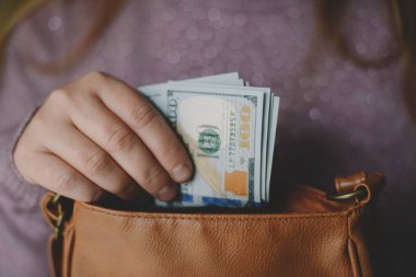 Amerikan Doları Not elinde banka