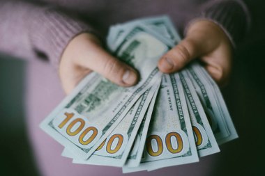 Amerikan dolar banka Not el Amerikan Doları banknot