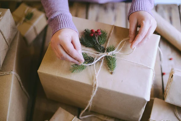 Presentes de Natal Presentes de Natal — Fotografia de Stock