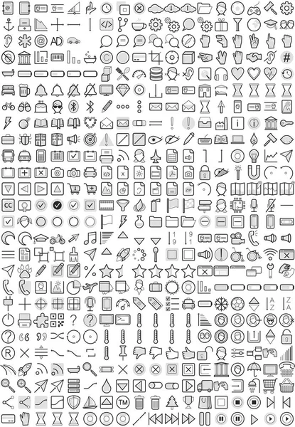 486 Web Application Icons Royalty Free Stock Illustrations