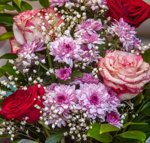 Close View Beautiful Bouquet — Stock Photo, Image