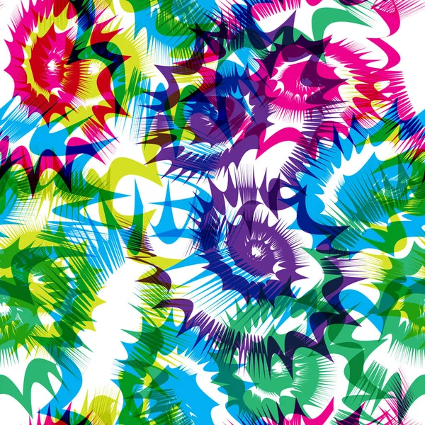 Soyut çok renkli sorunsuz. Renkli kesintisiz vektör desen için afiş, kart, davet, tekstil, kumaş, kağıt ambalaj.