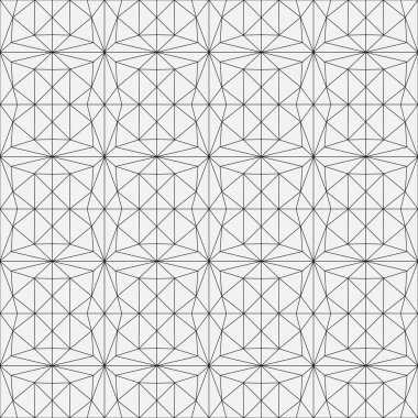 Dikişsiz modern geometrik desen.