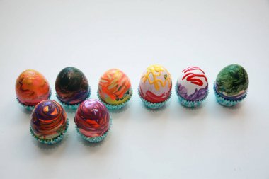 Kağıt formlarda yumurta