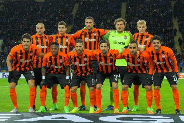 Grup fotoğraf oyuncular Fc Shakhtar