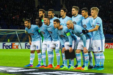 Grup fotoğraf oyuncular Fc Celta