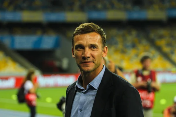 Ukrainska coach Andriy Shevchenko — Stockfoto