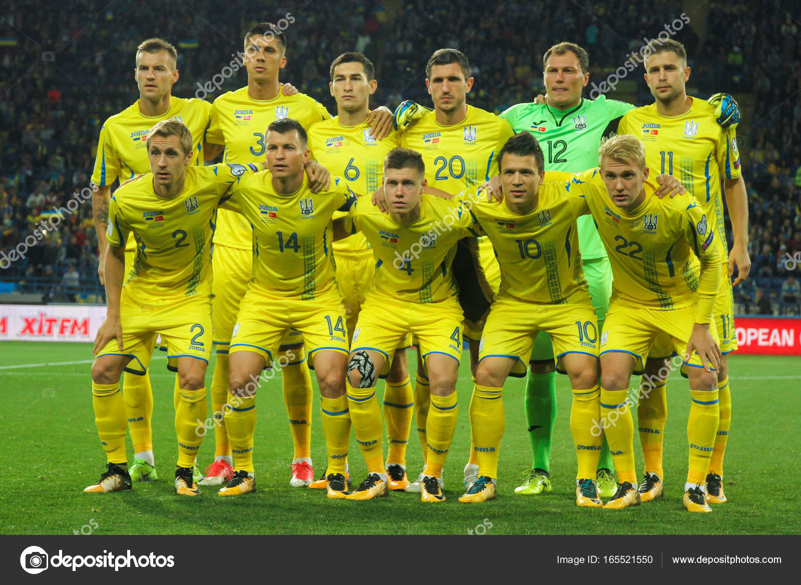 Ukrainian National Football Team Stock Editorial Photo C Olegda88 Gmail Com 165521550