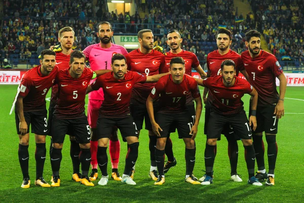 Turkiska fotbollslaget — Stockfoto