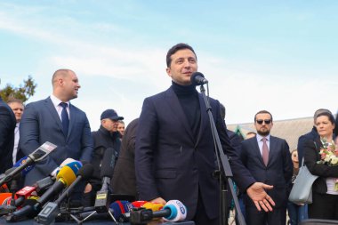 Novi Sanzhary, 5 Mart 2020 - Ukrayna Devlet Başkanı Volodymyr Zelensky
