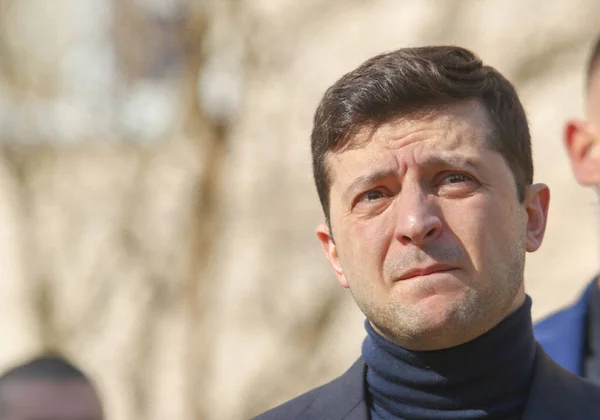 Novi Sanzhary, 5 Mart 2020 - Ukrayna Devlet Başkanı Volodymyr Zelensky