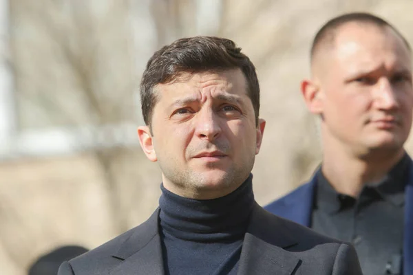 Novi Sanzhary, 5 Mart 2020 - Ukrayna Devlet Başkanı Volodymyr Zelensky