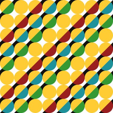 çevrelerin geometrik desen