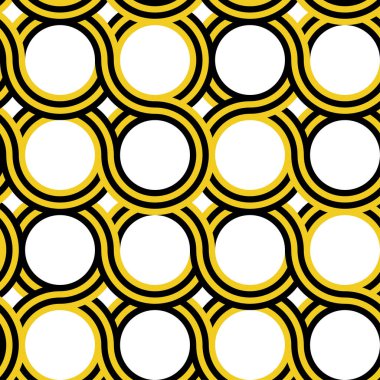 Daire geometrik desen.