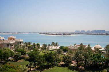Dubai. 2016 yaz aylarında. Basra Körfezi, Jumeirah Kempinski The Palm hotel Oasis.