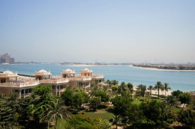 Dubai. 2016 yaz aylarında. Basra Körfezi, Jumeirah Kempinski The Palm hotel Oasis.
