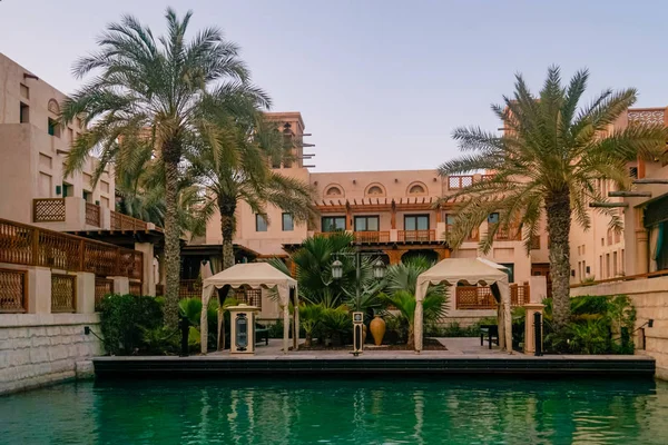 Dubai. Sammer 2016. Souk Madinat Jumeirah in Dubai. 