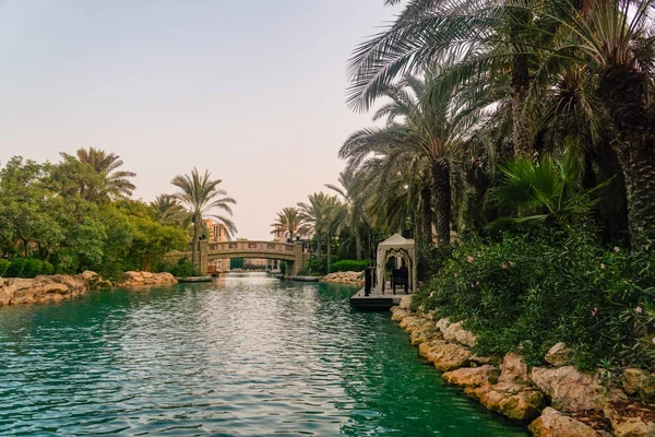 Dubai. Sammer 2016. Souk Madinat Jumeirah in Dubai. 