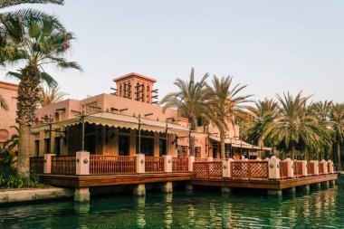 Dubai. Sammer 2016. Souk Madinat Jumeirah in Dubai. 