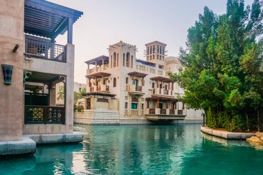 Dubai. Sammer 2016. Souk Madinat Jumeirah in Dubai. 