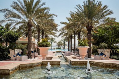 Tropikal Park Dubai. Çölde bir vaha.