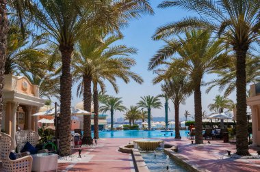 Tropikal Park Dubai. Çölde bir vaha.