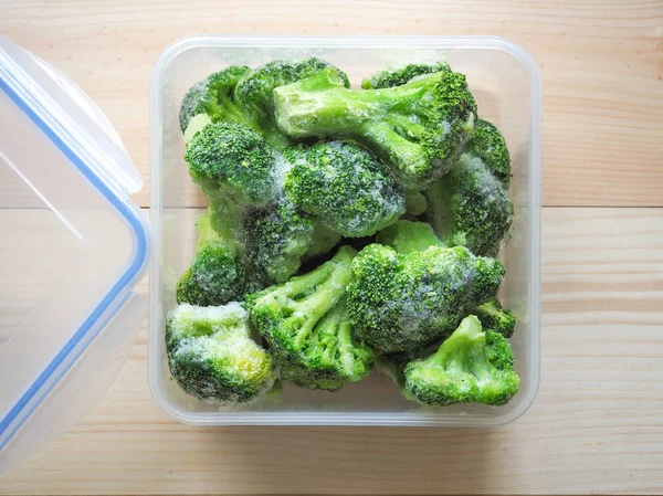 Empty plastic food storage containers. The concept of long-term storage of products.