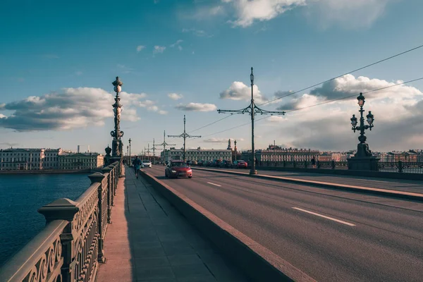 Город в карантине. Улица исторического центра Св. Петра — стоковое фото