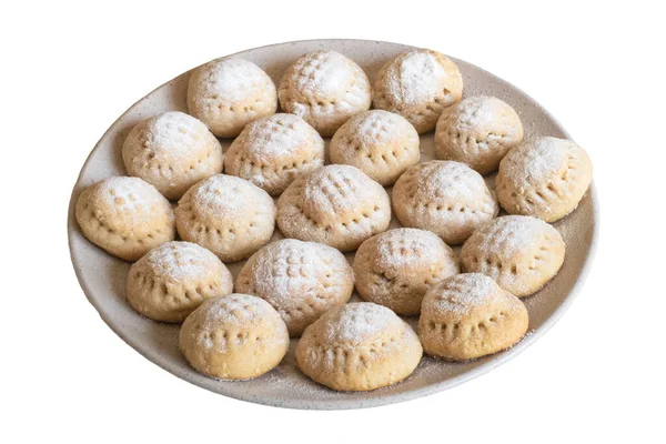 Galletas egipcias aisladas "Kahk El Eid" - galletas de El Fitr Isl — Foto de Stock