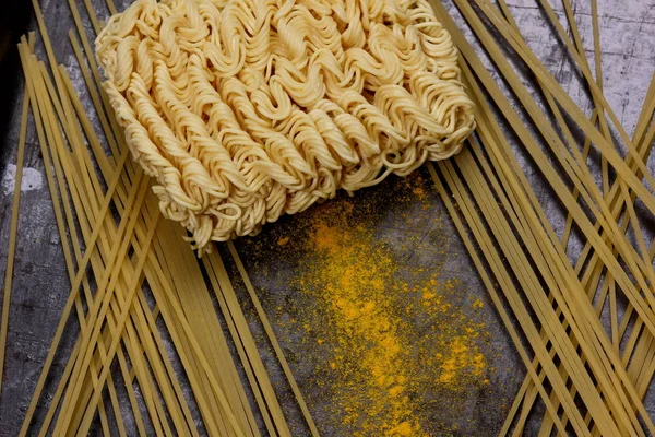 Pasta prima della cottura — Foto Stock