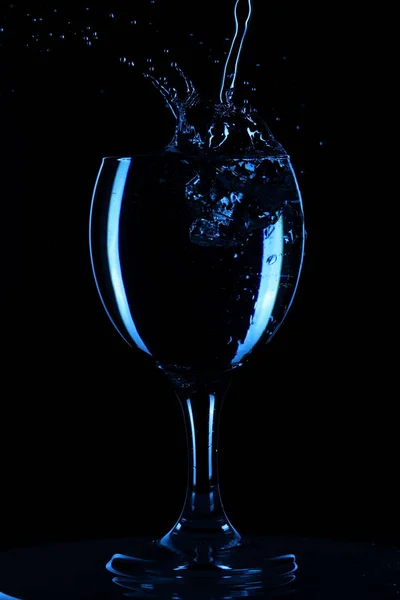 Splashes of a soft drink for summer holidays — Stock Photo, Image