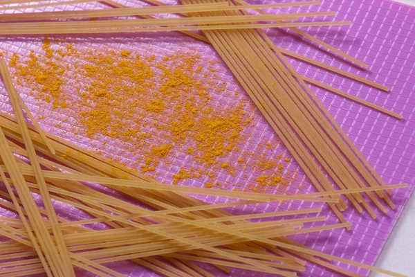 Pasta before cooking — Stock Photo, Image