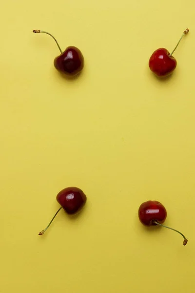 Pop Art rote Beeren — Stockfoto